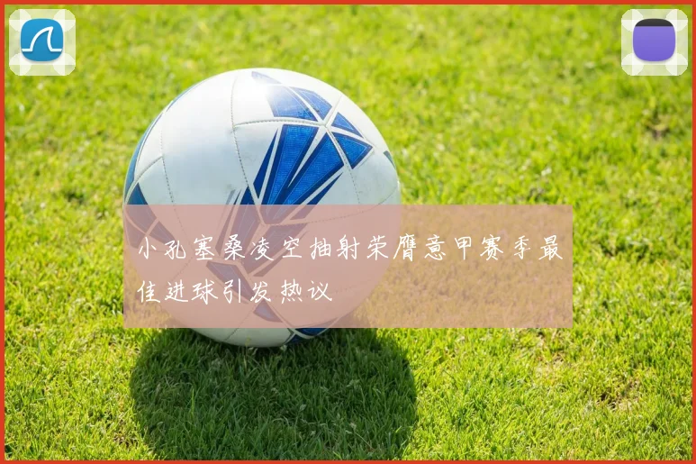 小孔塞桑凌空抽射荣膺意甲赛季最佳进球引发热议
