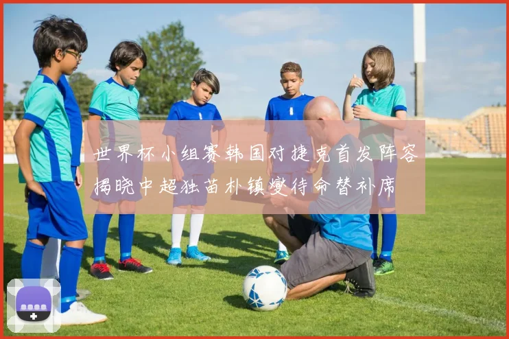 世界杯小组赛韩国对捷克首发阵容揭晓中超独苗朴镇燮待命替补席